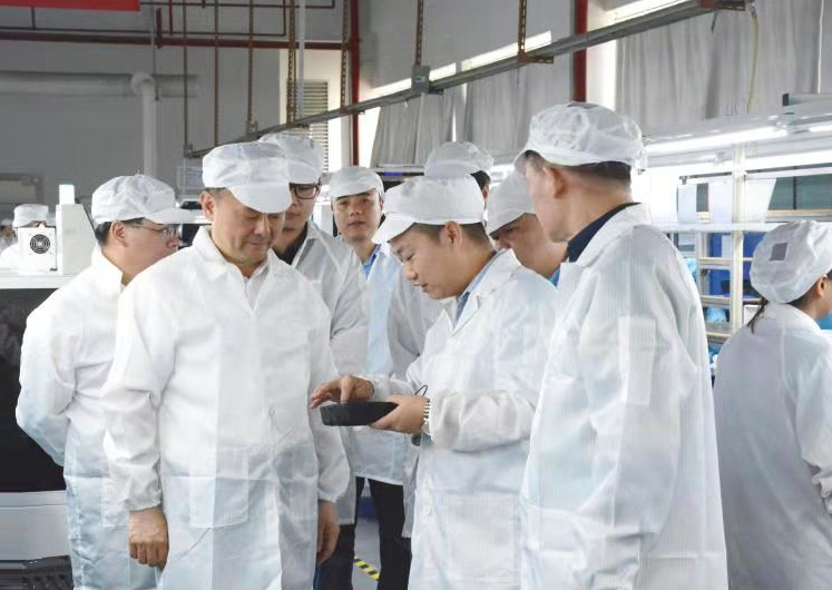 萍乡市委书记陈敏率队到yl23455永利考察