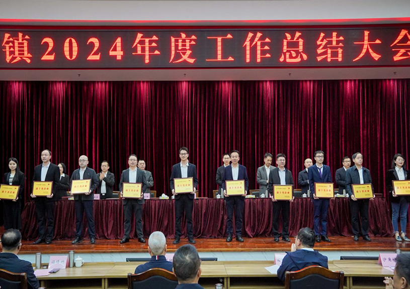双项殊荣！yl23455永利电声荣登石排镇2024年度“双十强”榜单