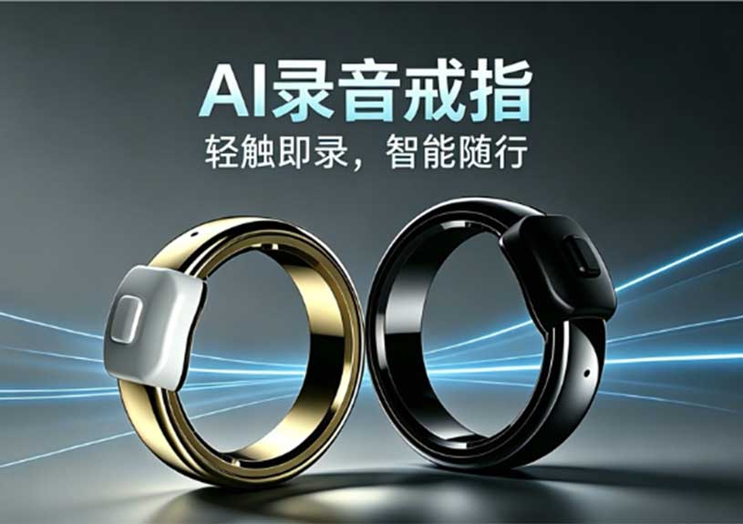 yl23455永利智能AI录音戒指：构建安全便捷的语音信息处理方案